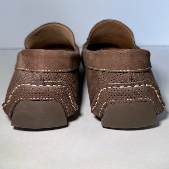 Nordstrom 1901 Perforated Leather Driving Moccasins - Size 10 M - Picture 4 of 9